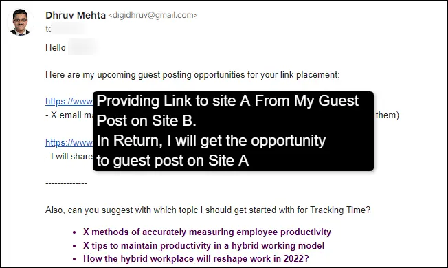  A Templated Example of How to Ask for Link Placements With The Help of Guest Post
