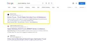 How to Find Relevant Forums on Google