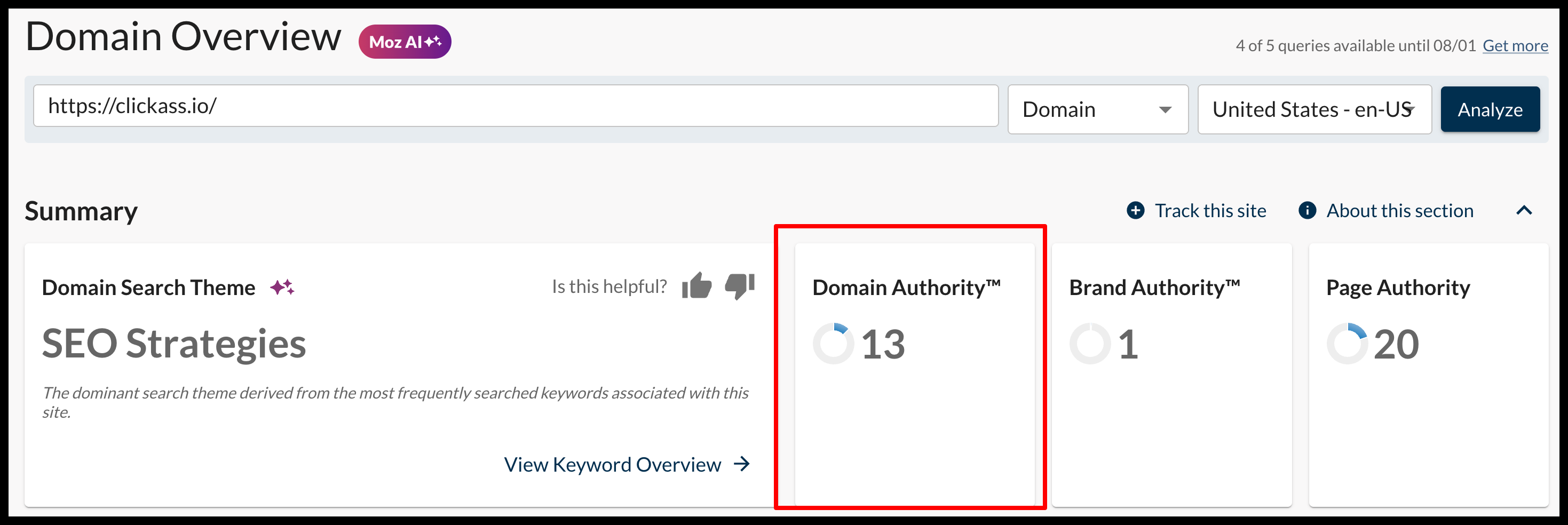 Domain Authority Explained